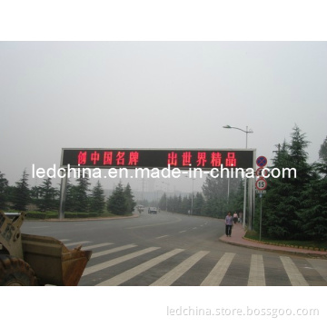 Outdoor P10 Waterproof LED Moving Message Sign